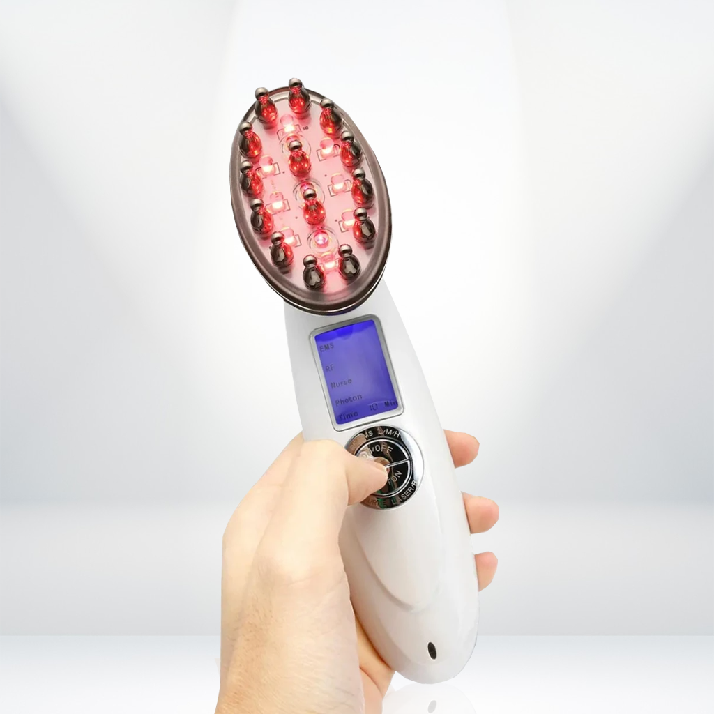 New Electric Hair Growth Comb Anti Hair Loss Massage Therapy Rf