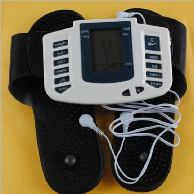 TENS 16 Pads Massage Unit Muscle Stimulator, Full Body Electric Pulse  Acupuncture EMS Massager, Healthy Livin' Solutions