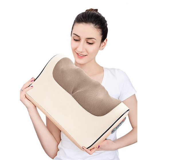 Infrared Rotating Head and Neck Massager Pillow – Healthy Livin' Solutions